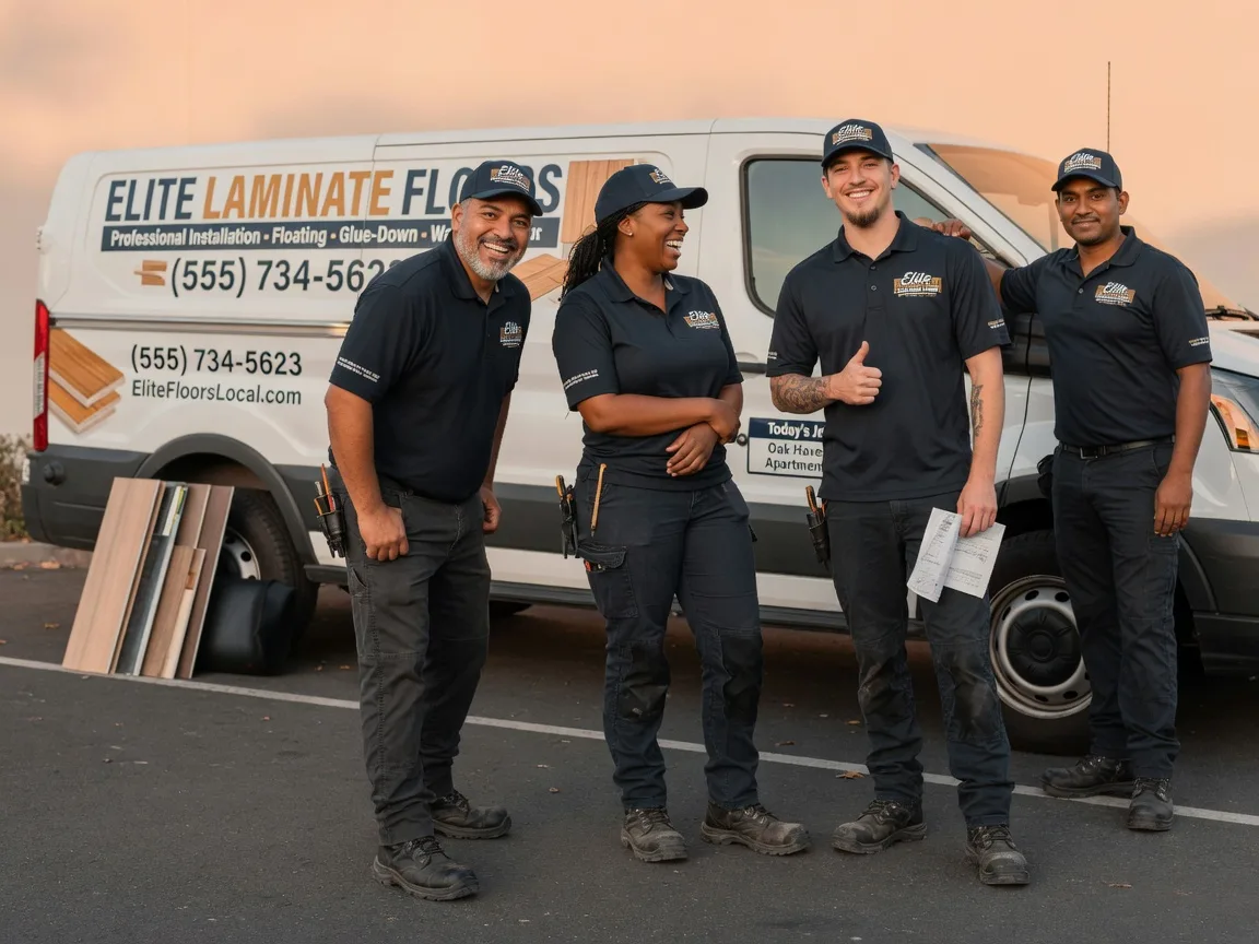 Laminate flooring installation company in Bluff City, TN